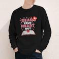 Read Your Heart Out Valentines Day Reading Book Kids Teacher Youth Long Sleeve Tee Read Your Heart Out Valentines Day Reading Book Kids Teacher Youth Long Sleeve Tee