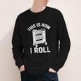 Reader Librarian Library This Is How I Roll Book Cart Meme Youth Long Sleeve Tee