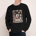 The Reader Tarot Card Shirt Bird Book Lover Bookworm Youth Long Sleeve Tee