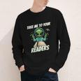 Take Me To Your Readers Across America Read More Books Youth Long Sleeve Tee