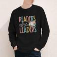 Readers Are Leaders Reading Book Lovers Teacher Women Kids Youth Long Sleeve Tee Readers Are Leaders Reading Book Lovers Teacher Women Kids Youth Long Sleeve Tee