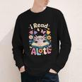 Reading Axolotl Book Lover Wildflowers Youth Long Sleeve Tee Reading Axolotl Book Lover Wildflowers Youth Long Sleeve Tee