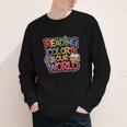 Reading Colors Our World Books Lover Youth Long Sleeve Tee Reading Colors Our World Books Lover Youth Long Sleeve Tee