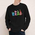 Reading DinosaurRex Dino Book Lover Youth Long Sleeve Tee Reading DinosaurRex Dino Book Lover Youth Long Sleeve Tee