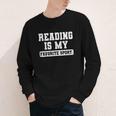 Reading Is My Favorite Sport Book Lover Reader Youth Long Sleeve Tee