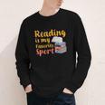 Reading Is My Favorite Sport Book Lovers Youth Long Sleeve Tee Reading Is My Favorite Sport Book Lovers Youth Long Sleeve Tee