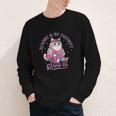 Reading Is My Favorite Sport Bookworm Cat Lover Book-Club Youth Long Sleeve Tee