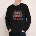 Reading Freadom Freedom Book Lover 4th Of July Men Women Youth Long Sleeve Tee Reading Freadom Freedom Book Lover 4th Of July Men Women Youth Long Sleeve Tee