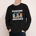 Reading With My Gnomies Gnomes Books Lover Bookworm Youth Long Sleeve Tee Reading With My Gnomies Gnomes Books Lover Bookworm Youth Long Sleeve Tee