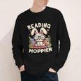 Reading Makes You Hoppier Bunny Book Fans Toddler Kid Youth Long Sleeve Tee Reading Makes You Hoppier Bunny Book Fans Toddler Kid Youth Long Sleeve Tee