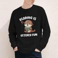 Reading Is Otterly Fun Otter Bookworm Book Lover Librarian Youth Long Sleeve Tee Reading Is Otterly Fun Otter Bookworm Book Lover Librarian Youth Long Sleeve Tee