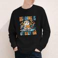 Reading Is Otterly Fun Sea Otter Book Lover Bookworm Youth Long Sleeve Tee
