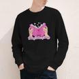 Reading Smut Is My Therapy Romance Book Reader Humor Youth Long Sleeve Tee