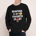 Reading Is My Tee Favorite Sport Basketball World Book Day Youth Long Sleeve Tee