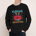 Reading Is A Ticket To Adventure Fun Book Lovers Fun Youth Long Sleeve Tee Reading Is A Ticket To Adventure Fun Book Lovers Fun Youth Long Sleeve Tee