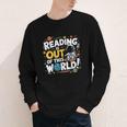 Reading Is Out Of This World Space Book Lover Kids Youth Long Sleeve Tee Reading Is Out Of This World Space Book Lover Kids Youth Long Sleeve Tee