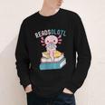 Reads Alotl Shirt Kids Readsolotl Read Axolotl Shirt Books Youth Long Sleeve Tee