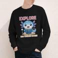 Readsolotl Kawaii Axolotl Book Lover Reading Youth Long Sleeve Tee Readsolotl Kawaii Axolotl Book Lover Reading Youth Long Sleeve Tee