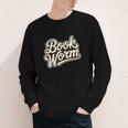 Retro Book Worm Reading For Book Lovers Youth Long Sleeve Tee