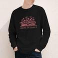 Retro Grow In Grace Wildflower Book Christian Bible Verse Youth Long Sleeve Tee