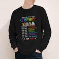 Retro Librarian Book Reader Library Book Reading Youth Long Sleeve Tee