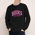 Retro Pink Coquette Bow Valentine Book Lover Varsity Youth Long Sleeve Tee Retro Pink Coquette Bow Valentine Book Lover Varsity Youth Long Sleeve Tee