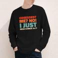 Retro Superheroes Art Graphic Novels Vintage Comic Books Youth Long Sleeve Tee