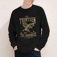 Retro Vintage The Thirteen Until The Darkness Claims Us Book Youth Long Sleeve Tee