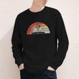 Retro Vintage Wildflowers Book Shirt Book Lover Youth Long Sleeve Tee