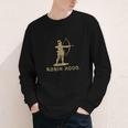 Robin Hood The Archer Book Cover Illustration In Gold Youth Long Sleeve Tee