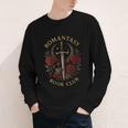 Romantasy Book Club Coffee Sword Roses Youth Long Sleeve Tee Romantasy Book Club Coffee Sword Roses Youth Long Sleeve Tee