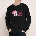 Rowdy 'Bout Books Cowboy Lovers Youth Long Sleeve Tee