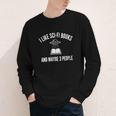 I Like Sci-Fi Books And Maybe 3 People Youth Long Sleeve Tee I Like Sci-Fi Books And Maybe 3 People Youth Long Sleeve Tee