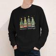 Seasons Readings All Booked For Christmas Book Reading Lover Youth Long Sleeve Tee