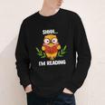 Shhh I'm Reading World Book Day Costume 2026 Kids Youth Long Sleeve Tee