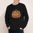 Smart Book Pumpkin Retro Fall Teacher Reading Halloween Youth Long Sleeve Tee Smart Book Pumpkin Retro Fall Teacher Reading Halloween Youth Long Sleeve Tee