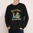 Smut Reader Book Romance Good That Girls Read Dirty Books Youth Long Sleeve Tee Smut Reader Book Romance Good That Girls Read Dirty Books Youth Long Sleeve Tee
