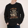 Smut Reader Spicy Book Dark Romance I Like My Fictional Men Youth Long Sleeve Tee