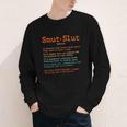 Smut Slut Sayings Definition Sarcastic Book Lover Youth Long Sleeve Tee