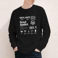 Smutty Book Addict Romance Book Lover Smut Addict Ingredient Youth Long Sleeve Tee Smutty Book Addict Romance Book Lover Smut Addict Ingredient Youth Long Sleeve Tee