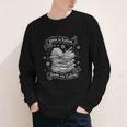 Snow Is Falling Books Are Calling Winter Reading Youth Long Sleeve Tee