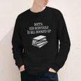Sorry I'm All Booked Up Book Lover Librarian And Teacher Youth Long Sleeve Tee Sorry I'm All Booked Up Book Lover Librarian And Teacher Youth Long Sleeve Tee