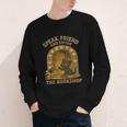 Speak Friend Enter Bookshop Magic Panther Youth Long Sleeve Tee Speak Friend Enter Bookshop Magic Panther Youth Long Sleeve Tee