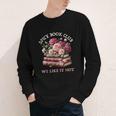 Spicy Book Club Dark Romance Reader Women Bookish Merch Cute Youth Long Sleeve Tee