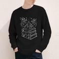 Stack Of Books And Dragons Bookworm Fantasy Books Lover Youth Long Sleeve Tee