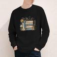 Subtle Book Anti Trump Women Book Loves Retro Youth Long Sleeve Tee