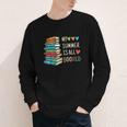My Summer Is All Booked Book Reading Book Lover Youth Long Sleeve Tee