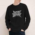 Support Your Local Library Horror Bookworm Youth Long Sleeve Tee Support Your Local Library Horror Bookworm Youth Long Sleeve Tee