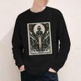 Tarot Cards Guide Book Esoteric Mysticism Clothing Tarot Card Justice Youth Long Sleeve Tee