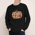 Thanksgiving Fall Books Pumpkins Vintage Library Teacher Kid Youth Long Sleeve Tee Thanksgiving Fall Books Pumpkins Vintage Library Teacher Kid Youth Long Sleeve Tee